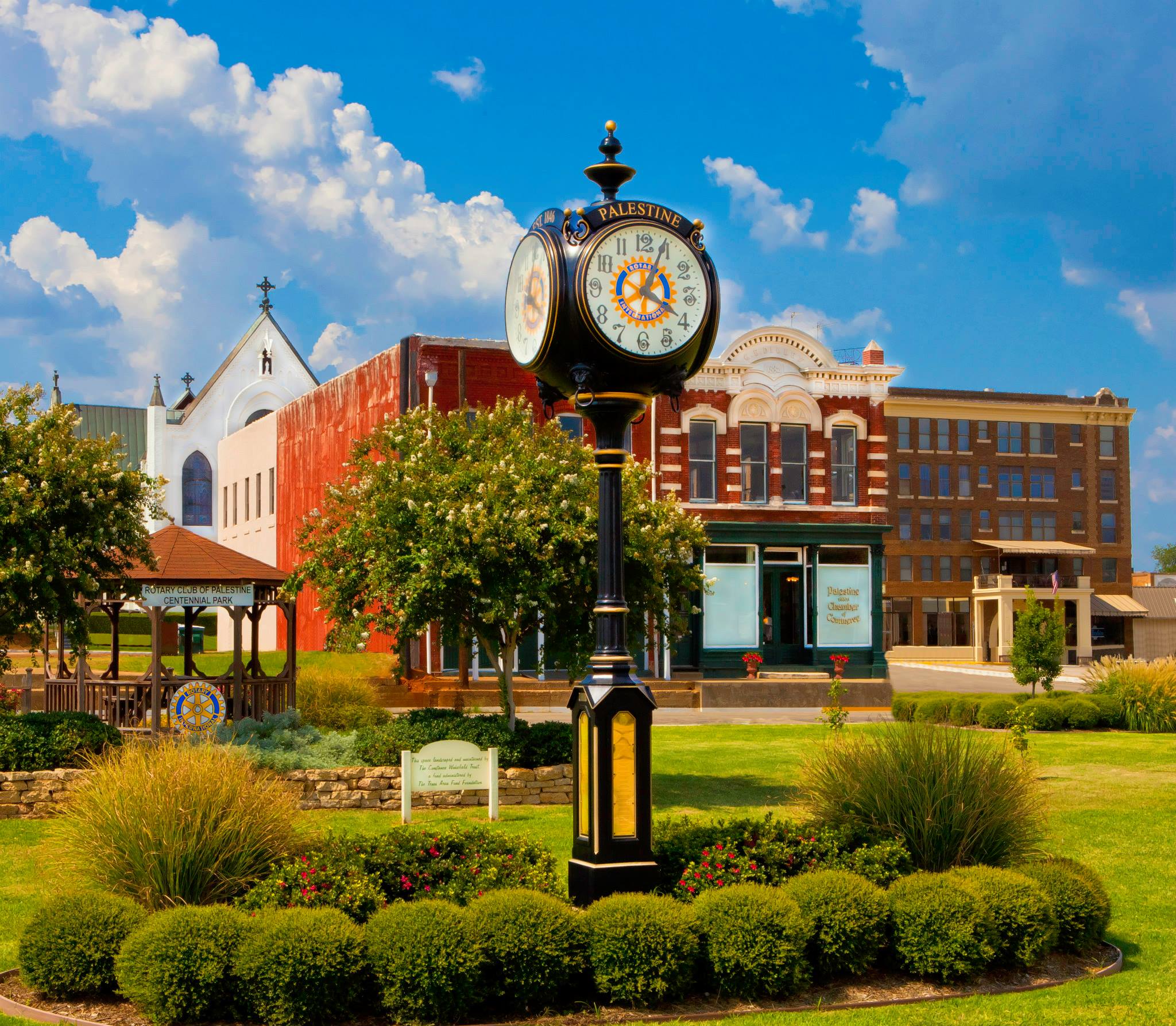 The Sloan Shuffler, CPA office on West Main Street in Palestine, Texas